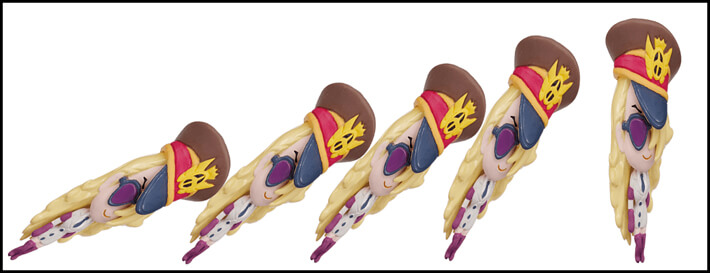 ドミノちゃん倒し