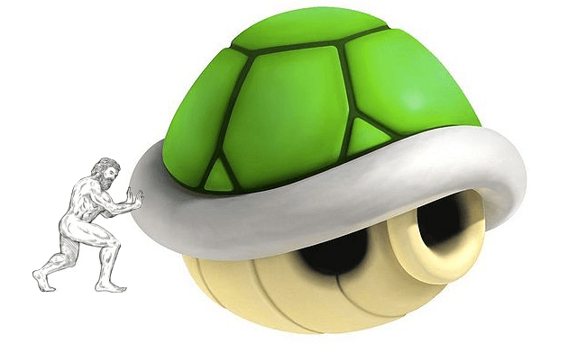 シェルには甲羅って意味もありんす