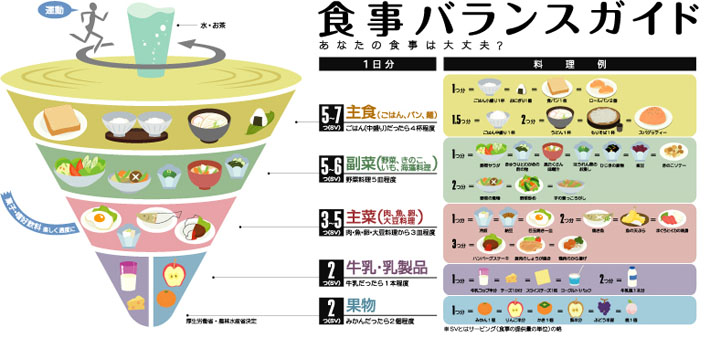 食事バランスガイド