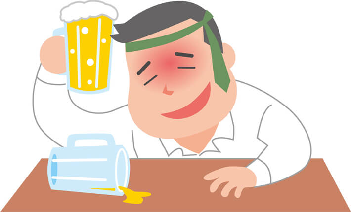 僕は酔うとトイレから帰ってこなくなります