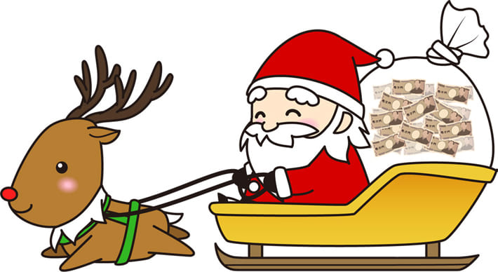 サンタクロース参る