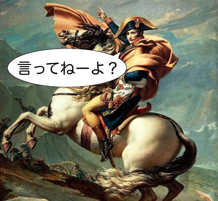 実際は「不可能という言葉はフランス的じゃない」みたいなニュアンスだったらしい