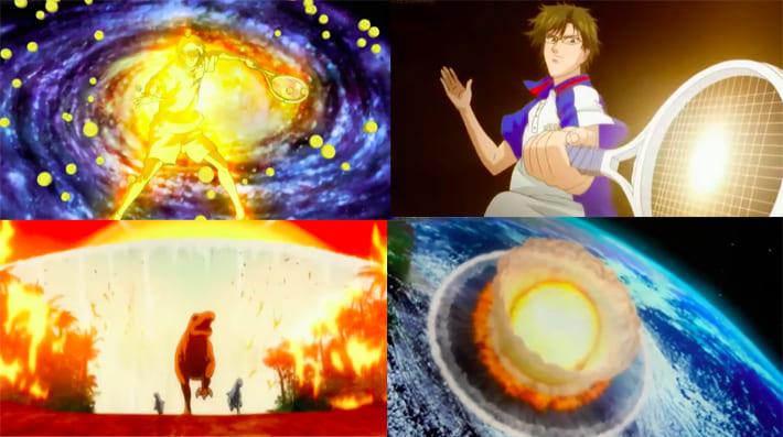 テニヌならこれくらいはできます