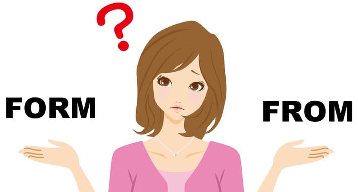 フォーム？　フロム？