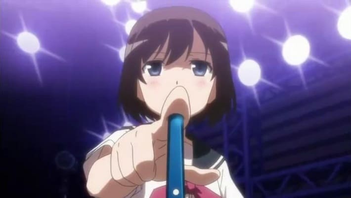 直立している立直棒