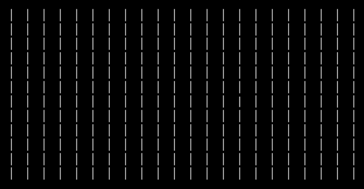 一つだけ違う縦線があります