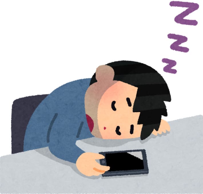 歳を取るとこの姿勢で寝るのも辛くなってくる