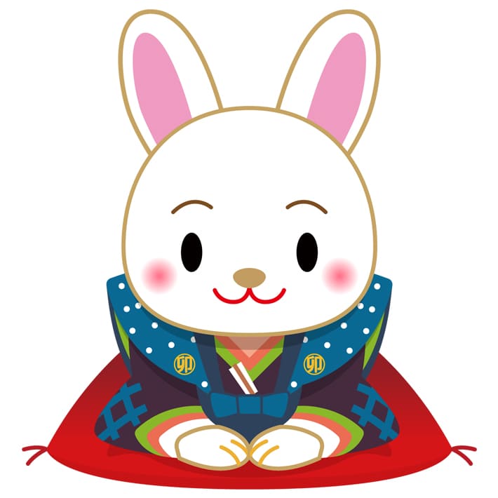 今年は卯年だぴょん